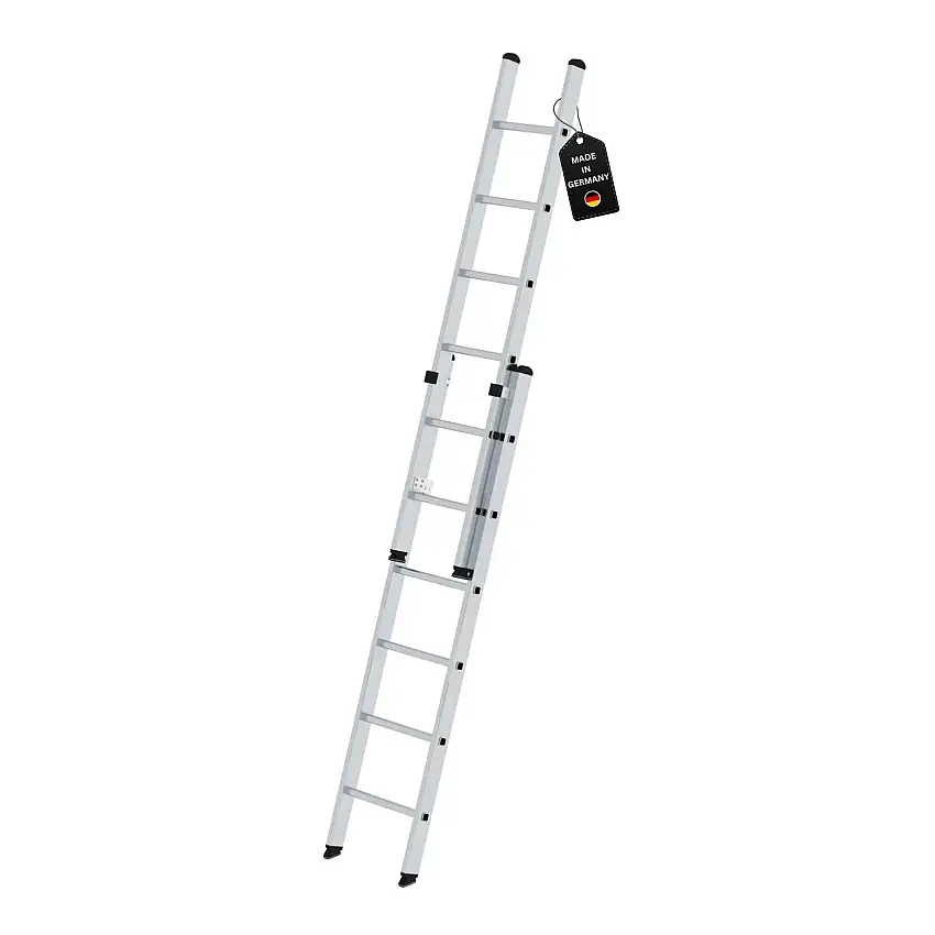 Sprossen-Schiebeleiter 2-teilig ohne Traverse 2x6 Sprossen