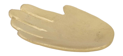 Dekoschale Zusss Metall Hand Gold