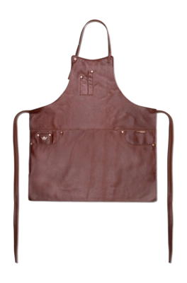 Schürze Dutchdeluxes Denim & Canvas Classic Braun