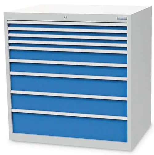 Bedrunka+Hirth Schubladenschrank T736 9 Schubladen B/T/H 1005x736x1019 mm