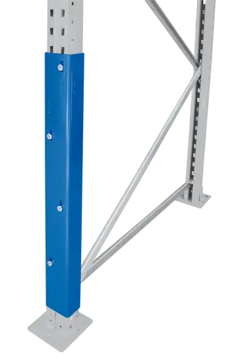 Stützenschutz für Schulte Rahmen | HxBxT 80x9,5x5cm | Passend zu S610-M18-U | Blau