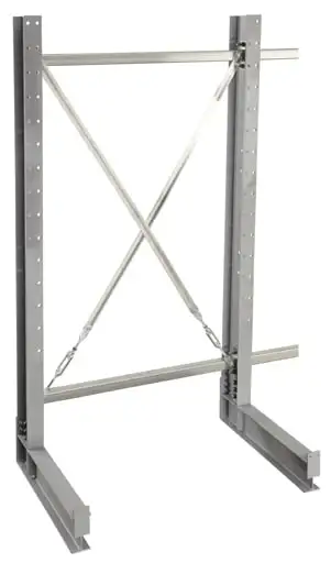 Kreuzstreben für Schulte Kragarmregal K 6000 | für Feldweite 100cm | für Ständerhöhe 300/350cm | Verzinkt