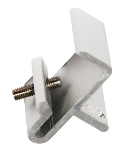 Eckverbindungsklammer für Schulte Lebensmittelregal | Aluminium