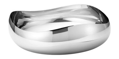 Servierschale Georg Jensen Cobra Rostfreier Edelstahl Groß 28 cm