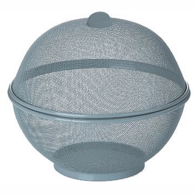 Obstkorb Kela Como mit Fliegenschutz Grey 26,5 cm