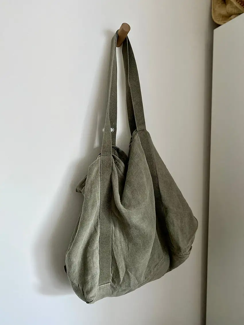 Weekender, Strandtasche - olivgrau