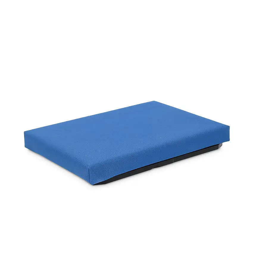 Sitzkissen für MetaBox | HxBxT 4x25x35cm | Blau | Werkzeugkoffer, Transportbox, Systemkoffer, Sitzbox