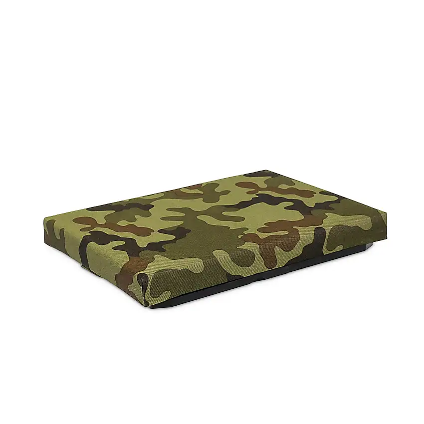 Sitzkissen für MetaBox | HxBxT 4x25x35cm | Camouflage | Werkzeugkoffer, Transportbox, Systemkoffer, Sitzbox