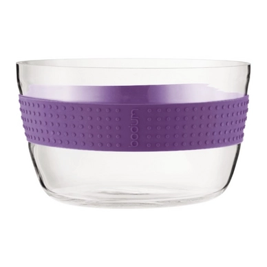 Salatschale Bodum Pavina Glas 21 cm Lila
