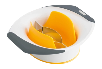 Mangoschneider Zyliss Mango-Splitter White / Orange / Grey