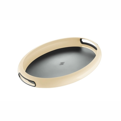 Tablett Wesco Spacy Tray Oval Mandelfarben