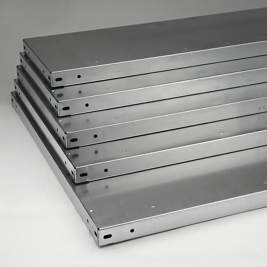 Zusatzebene für Fachbodenregal ADLER Schraubsystem | Light-Duty | BxT 87x80cm | Stahl-Fachboden | Traglast 150kg | Verzinkt