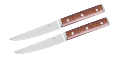 Steakmesser Sambonet Sirloin Steel Wood (2er-Set)