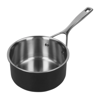 Stielkasserolle Demeyere Black 5 Schwarz, Silber 16 cm