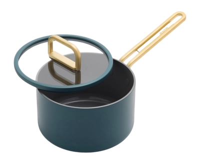 Stielkasserolle mit Deckel GreenPan Tucci Pine Green 16 cm