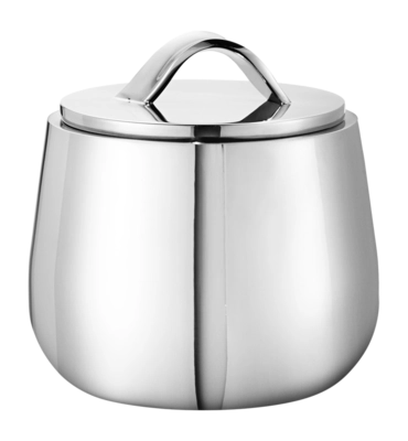 Zuckerdose Georg Jensen Helix Sugar Bowl Rostfreier Edelstahl 250 ml