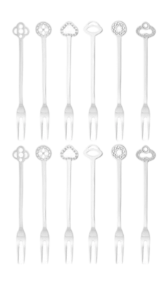 Kuchengabeln Sambonet Living Oriental (12er-Set)