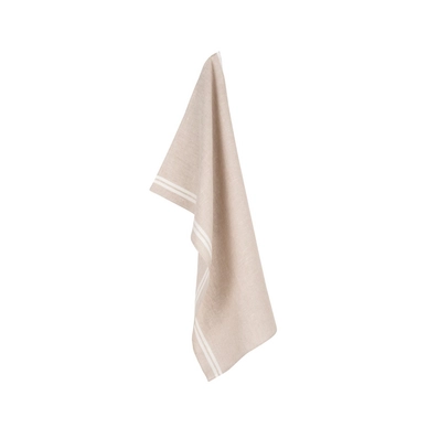 Teetuch Walra Streep Sand Baumwolle (2-teilig)