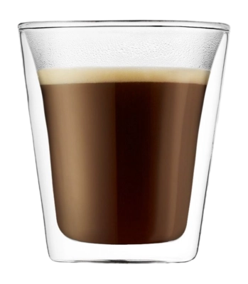 Teeglas Bodum Canteen Doppelwandig Transparent 200 ml (6er-Set)
