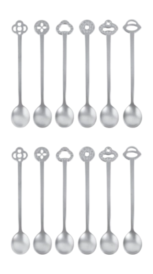 Teelöffel Sambonet Living Oriental Party Löffel (12er-Set)