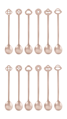 Teelöffel Sambonet Party Items Oriental (12er-Set)