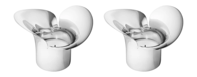 Teelichthalter Georg Jensen Bloom Botanica (2er-Set)