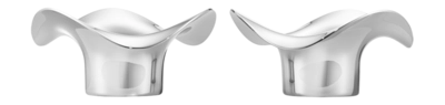 Teelichthalter Georg Jensen Cobra Rostfreier Edelstahl (2er-Set)