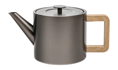 Teekanne Bredemeijer Duet Design Narvik Metallisch Grau 1,1L