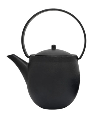 Teekanne Bredemeijer Sendai Gusseisen Schwarz 1,2L