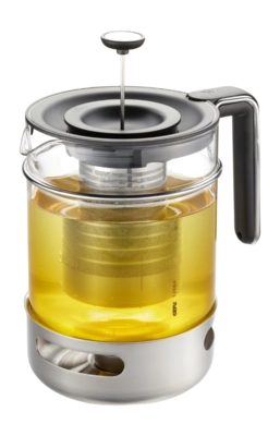 Teekanne Gefu inkl. Teelicht T-Prep Transparent 1,5 L
