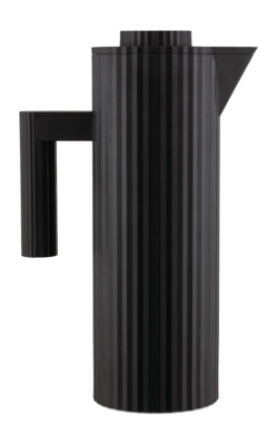 Thermoskanne Alessi Plissé Black 1 L