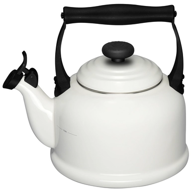 Wasserkessel Le Creuset Tradition Weiß 2.1 Liter