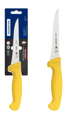 Ausbeinmesser Tramontina Profissional Gelb 13 cm