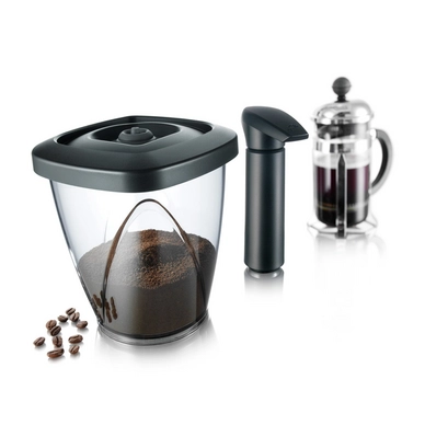 Vakuum Kaffeedose + Vakuumpumpe 1,3 Liter