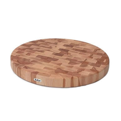 Schneidebrett Butler Buche Rund (40 x 4 cm)