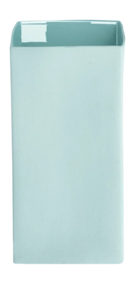 Vase ASA Selection Cube Blue Aqua Aqua 18 cm