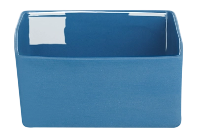 Vase ASA Selection Cube Blue Blue Bowl 9 x 9 cm