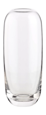 Vase Bolia Una Clear Glass 9 x 22 cm