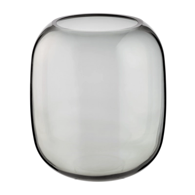 Vase Bolia Una Smoke Grey Glass 16 x 18 cm