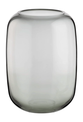 Vase Bolia Una Smoke Grey Glass 16 x 22 cm