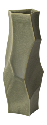 Vase Ferm Living Cueva Dark Sage 37 cm