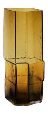 Vase Ferm Living Muro Recycled Amber 30 cm