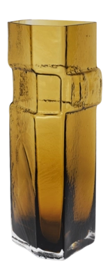 Vase Ferm Living Muro Recycled Amber 38 cm