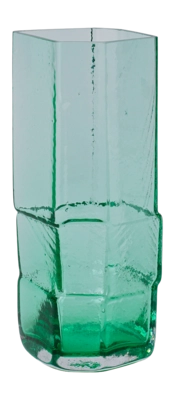 Vase Ferm Living Muro Recycled Green 30 cm