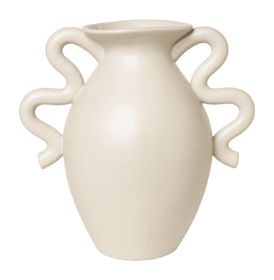 Vase Ferm Living Verso Table Cream