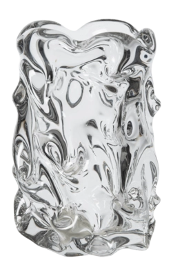 Vase Ferm Living Virelle Clear 18 cm