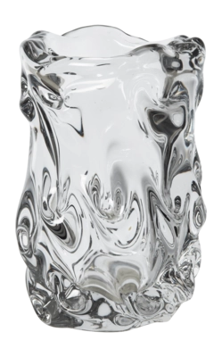 Vase Ferm Living Virelle Clear 24 cm