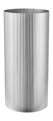 Vase Georg Jensen Bernadotte Rostfreier Edelstahl Groß