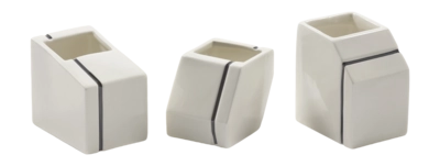 Vase Serax Mini Silos White (3er-Set)