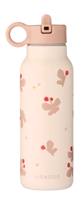 Wasserflasche Liewood Falk Water Bottle Butterfly / Apple Blossom 350 ml